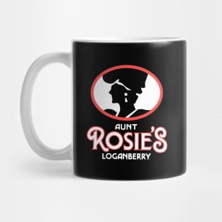 Aunt Rosie's Loganberry Vintage Logo Mug